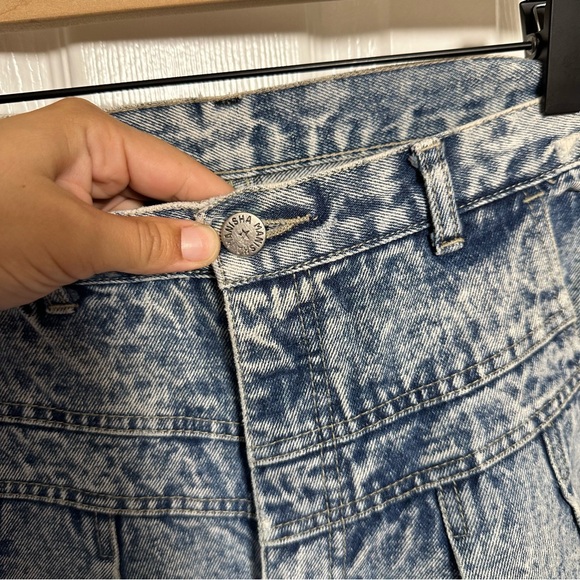 Vintage Manisha Acid Wash Jeans Waist 28.5 - Picture 4 of 12